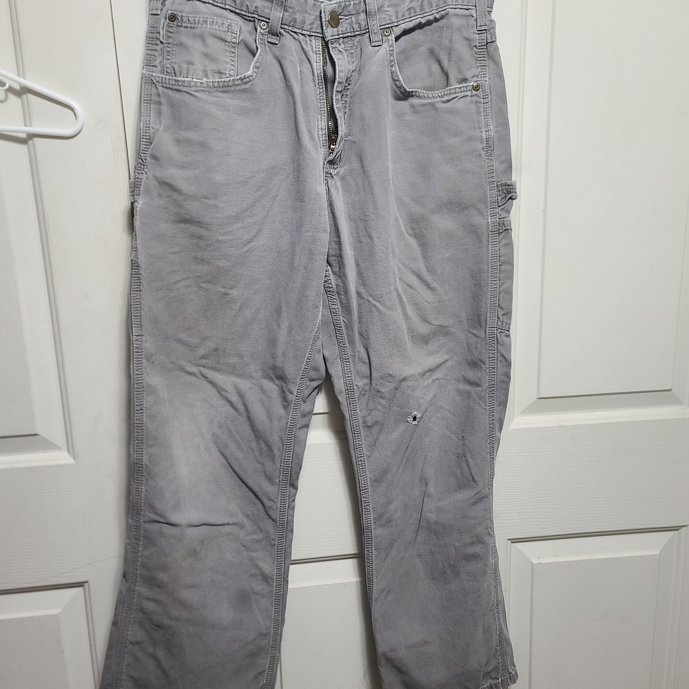 Carhartt Men's Straight Jeans - Gray
